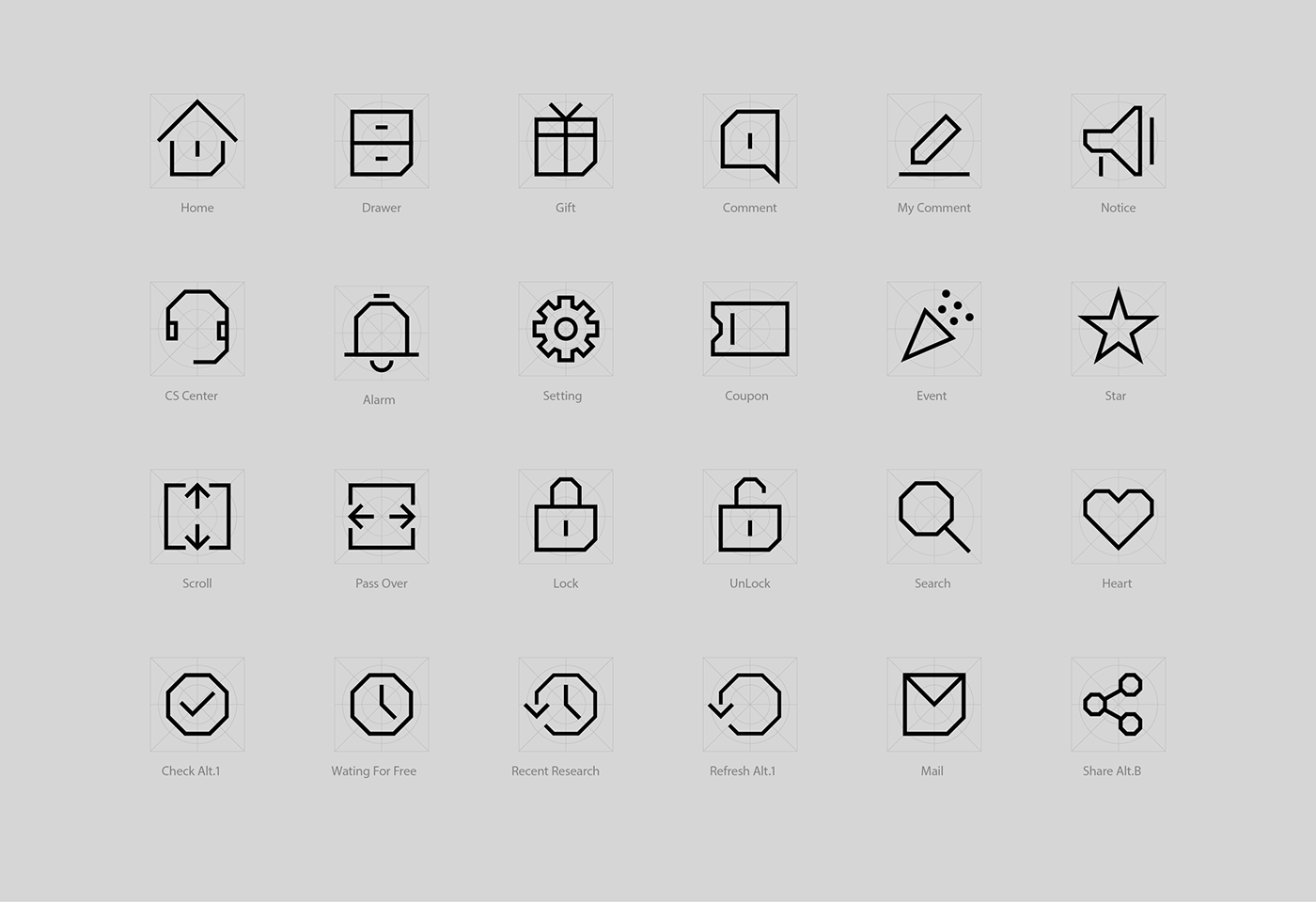 Kakaopage Brand Experience Design Renewal On Behance Line Icons 1400x960 Kakaopage Brand Experience Design Renewal On Behance Line Icons