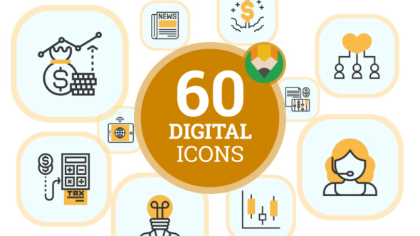 590x332 Digital Marketing Strategy Icons