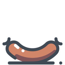 256x256 Bratwurst Icons