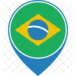 Brazil Flag Icon Of Flat Style 256x256 Brazil Flag Icon Of Flat Style