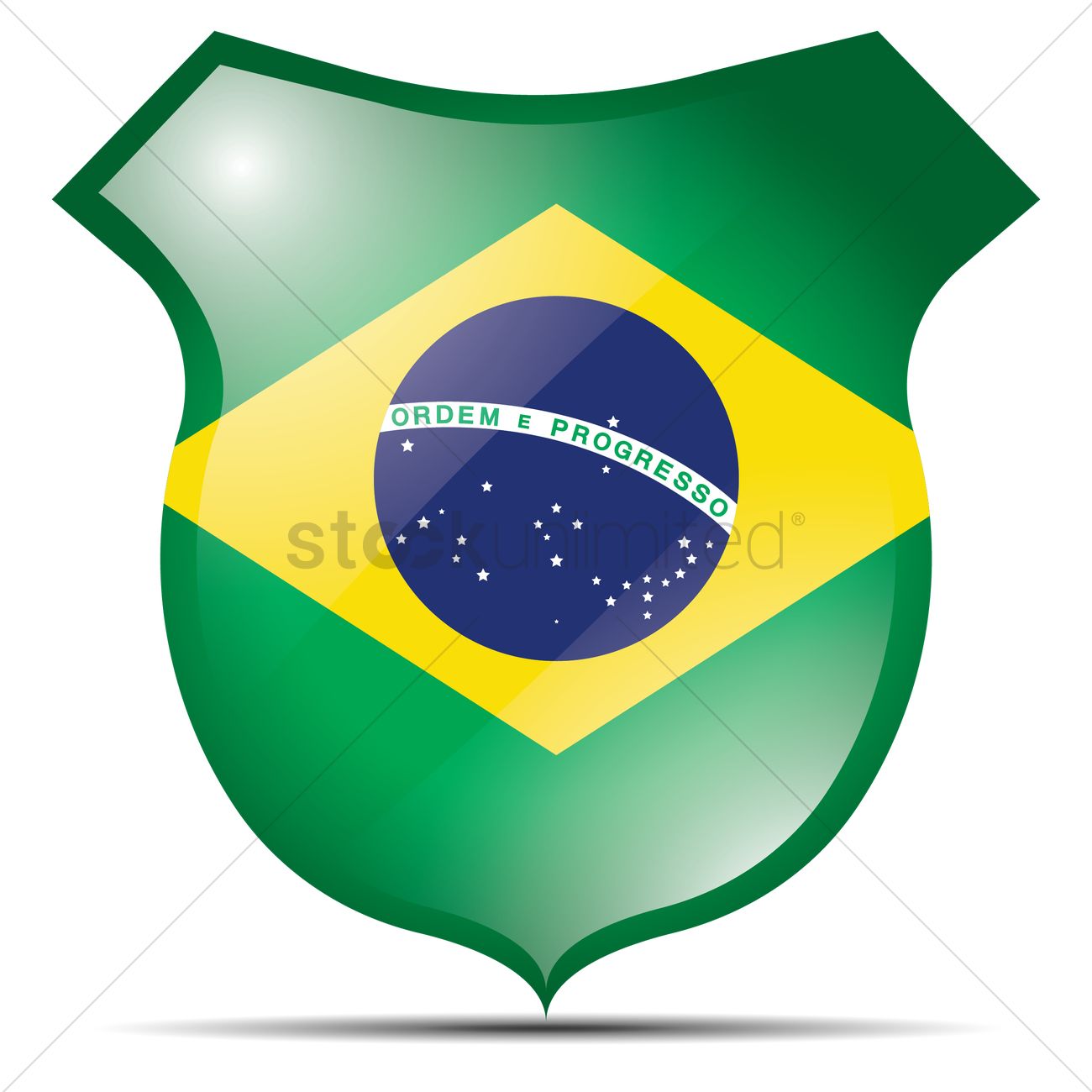 Brazil Flag Icon Vector Image 1300x1300 Brazil Flag Icon Vector Image