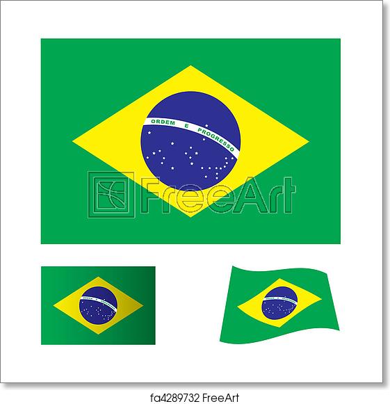 Free Art Print Of Brazil Flag Green And Yellow Brazil Flag Icon 561x581 Free Art Print Of Brazil Flag Green And Yellow Brazil Flag Icon