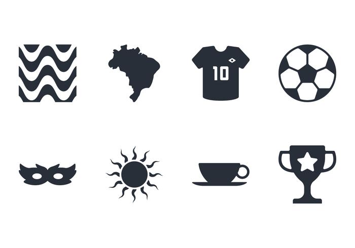 700x490 Brazil Icon Set