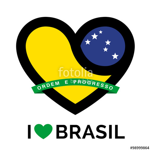 500x500 Heart Brasil Icon Heart Brasil Sign Heart Brazil Symbol Love