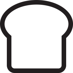 Bread Icon Outline 256x256 Bread Icon Outline