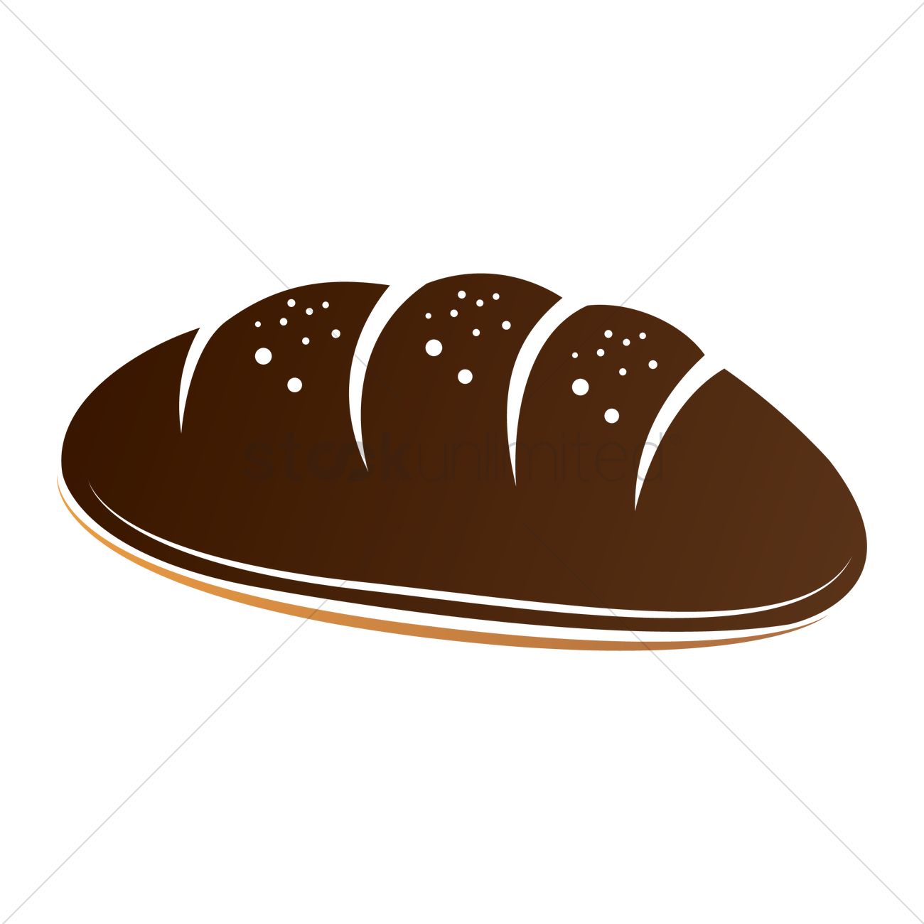 Bread Icon Vector Image 1300x1300 Bread Icon Vector Image