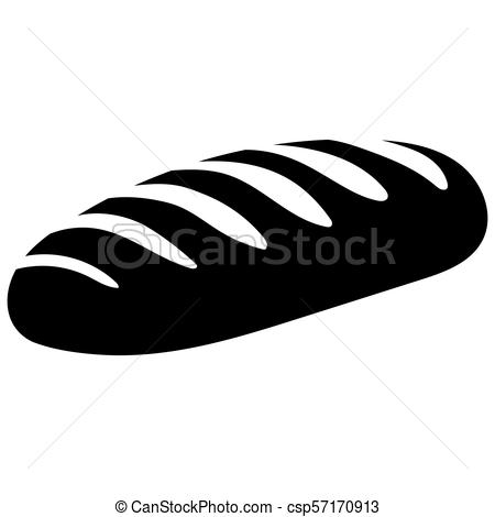 Bread Icon Vector Illustration On The White Background 450x470 Bread Icon Vector Illustration On The White Background