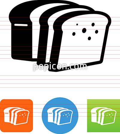 Loaf Of Sliced Bread Icon 400x446 Loaf Of Sliced Bread Icon