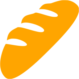 Orange Bread Icon 256x256 Orange Bread Icon