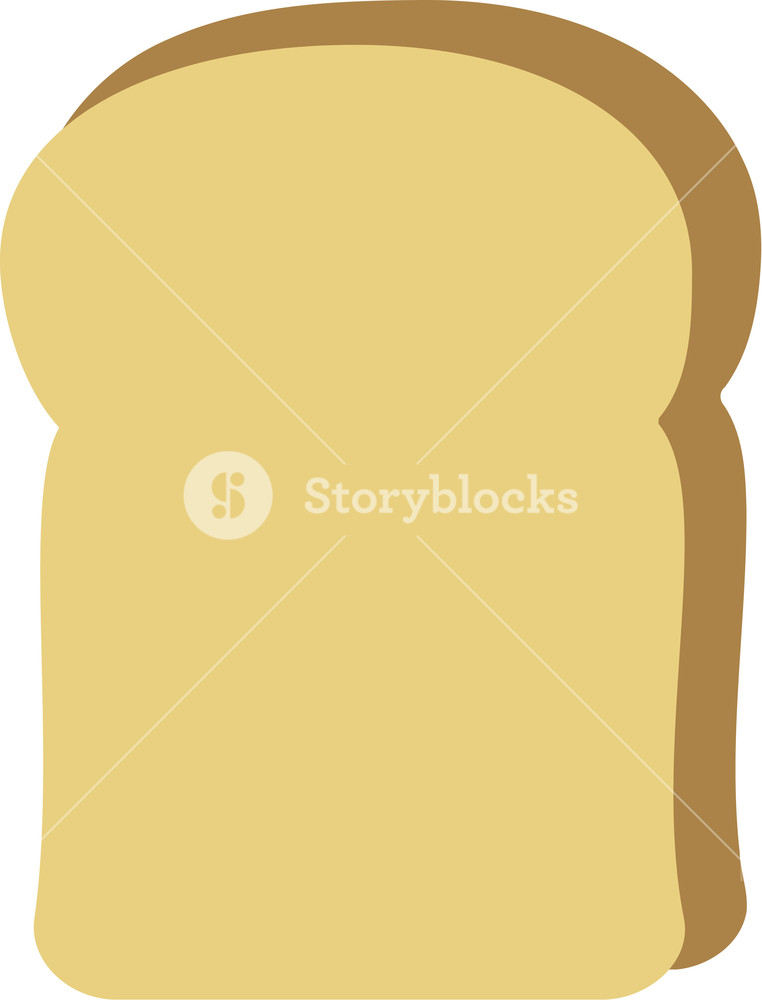 762x1000 Bread Slice Icon Symbol Royalty Free Stock Image