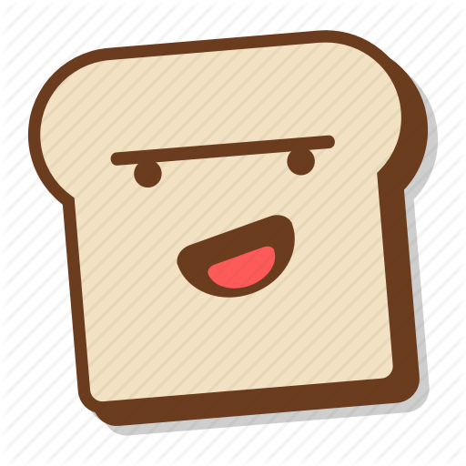 512x512 Bread, Breakfast, Emoji, Loaf, Slice, Toast Icon