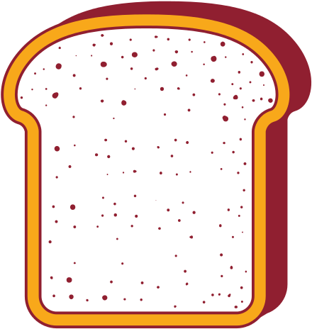 440x464 Bread Slice Icon
