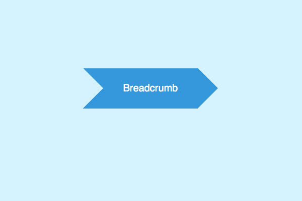How To Create Flat Style Breadcrumb Links With Css 600x400 How To Create Flat Style Breadcrumb Links With Css