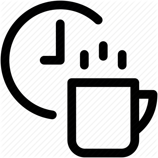 Clock, Cup, Refreshment, Tea Break, Time Icon 512x512 Clock, Cup, Refreshment, Tea Break, Time Icon