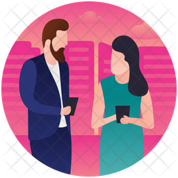 256x256 Break Time Icon Of Rounded Style