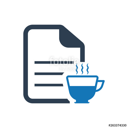 500x500 Content Writing Break Time Icon Stock Image And Royalty Free