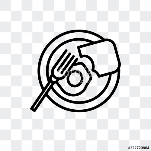 500x500 Breakfast Icon Isolated On Transparent Background Modern