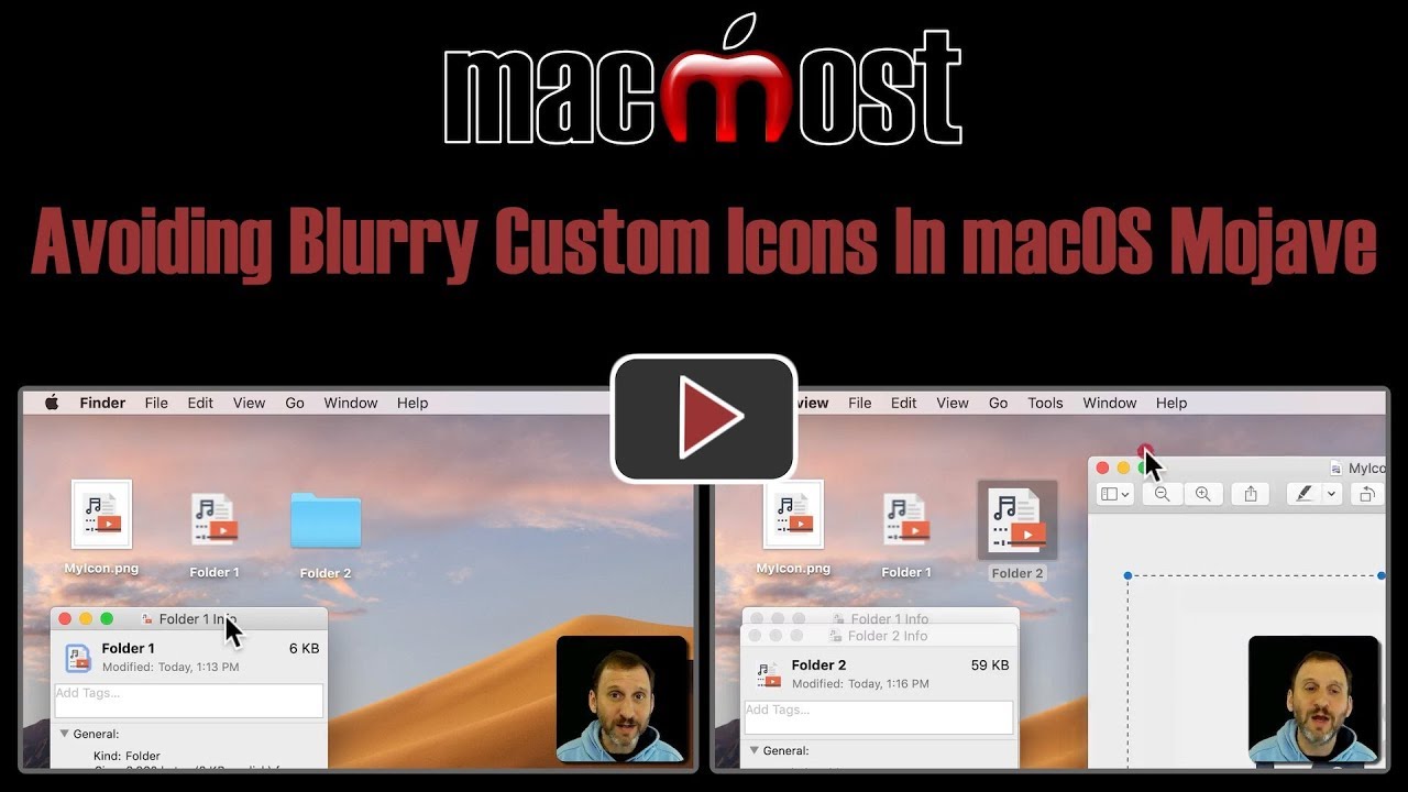 1280x720 Avoiding Blurry Custom Icons In Macos Mojave