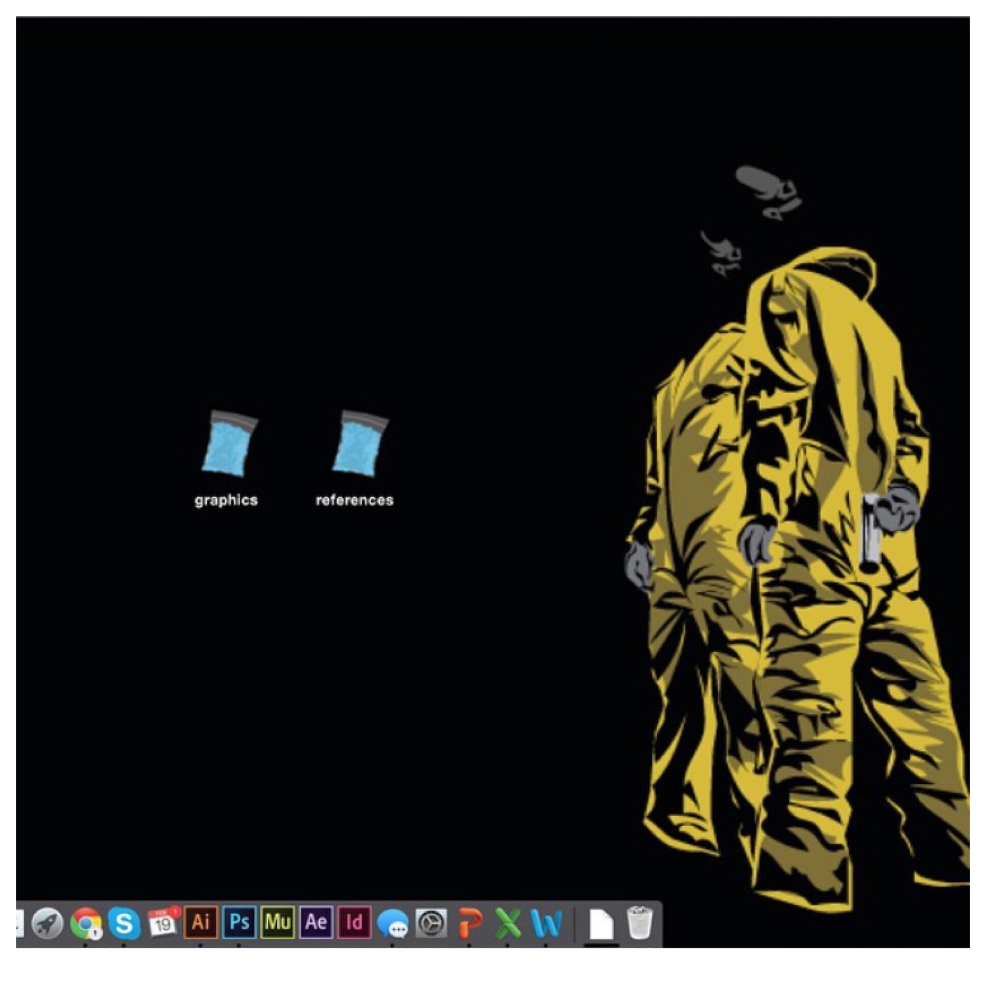1936x1936 My Breaking Bad Desktop Background With Bags Of Meth As Folder