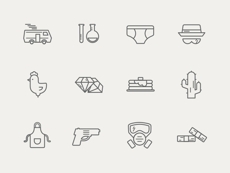 800x600 Breaking Bad Icons