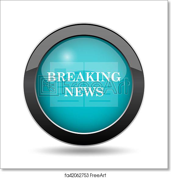 561x581 Free Art Print Of Breaking News Icon Breaking News Icon Breaking