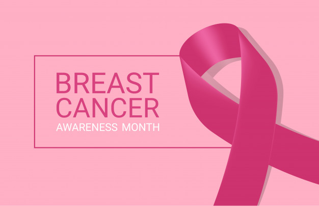 626x404 Realistic Breast Cancer Icon With Pink Awareness Ribbon On White