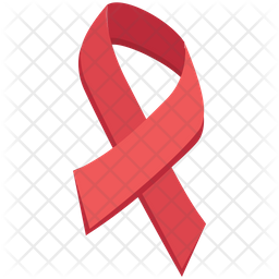 256x256 Breast Cancer Ribbon Icon Of Isometric Style