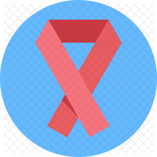 512x512 Breast Cancer Ribbon Icon Of Rounded Style