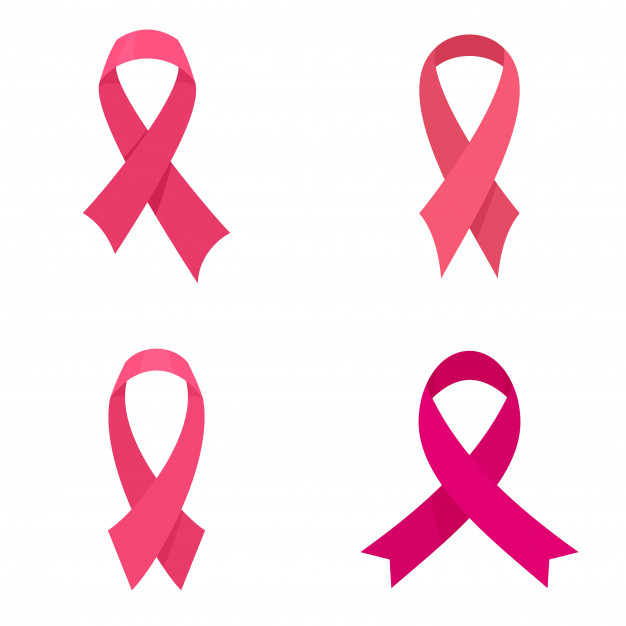 626x626 Breast Cancer Ribbon Pink Icons Set Vector Premium Download
