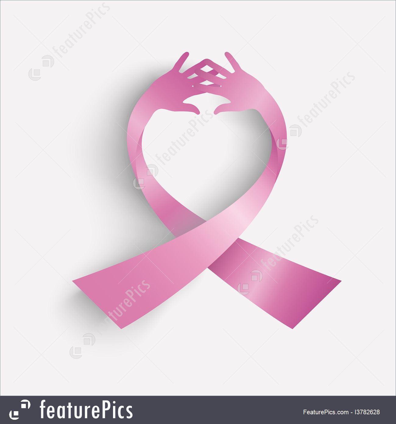 1300x1392 Emblems And Symbols Cancer Awareness Ribbon Icon Human Hands
