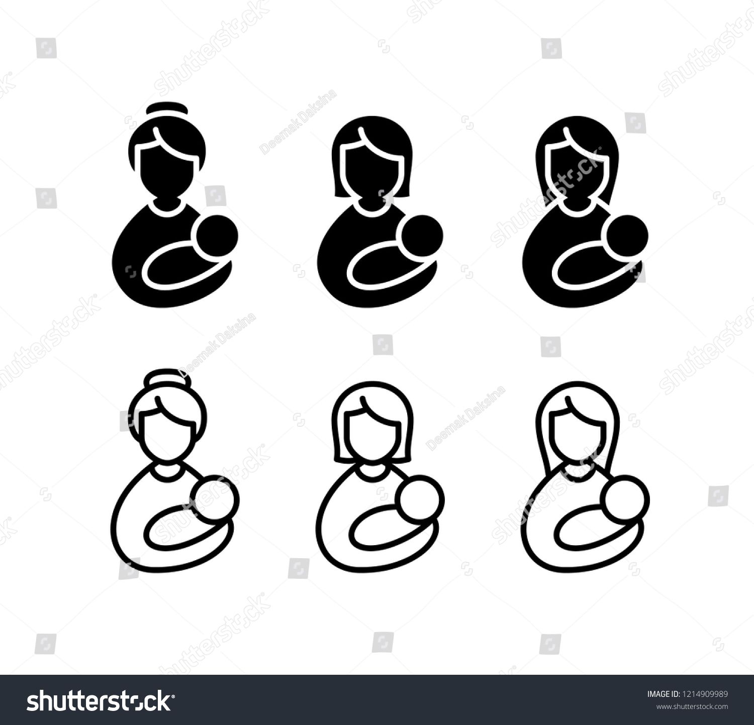 1500x1443 Breastfeeding Icon Design Breastfeeding, Mother, Baby, Newborn