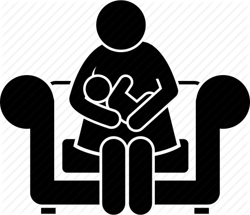 512x441 Baby, Breastfeeding, Mother Icon