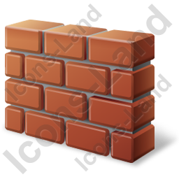 256x256 Brick Wall Icon, Pngico Icons