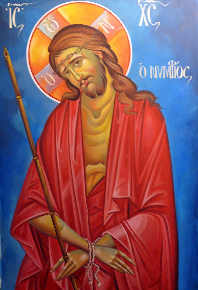 794x1159 The Bridegroom Handpainted Orthodox Icon Etsy