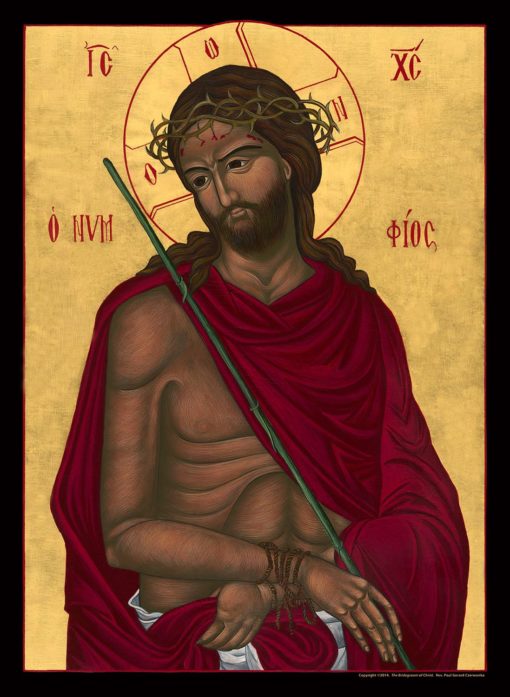 510x697 The Bridegroom Icon Metallic Print