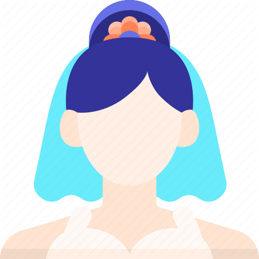 512x512 Bride, Bridesmaid Icon