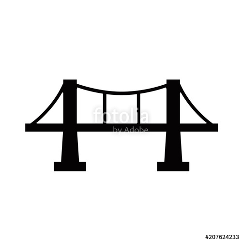 500x500 Bridge Icon Stock Image And Royalty Free Vector On Fotolia