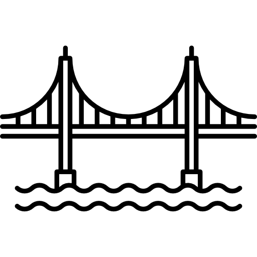 512x512 Golden Gate Bridge Icons Free Download