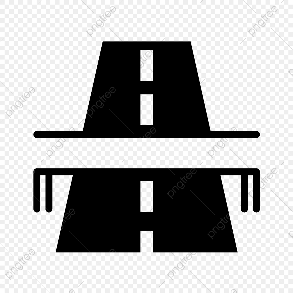1024x1024 Vector Road Bridge Icon, Road Bridge Icon, Road, Bridge Png