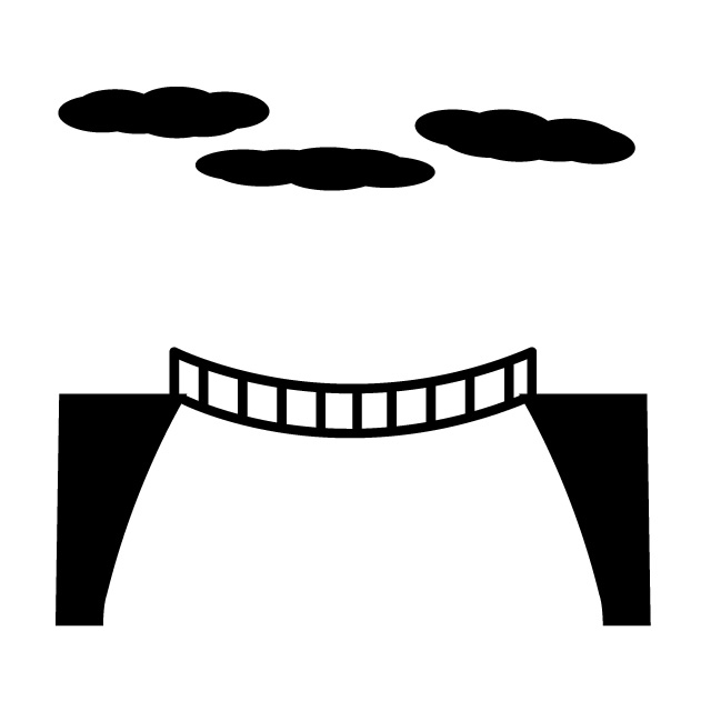 640x640 Valley Valley Suspension Bridge