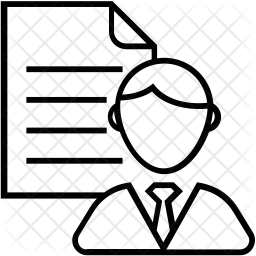 256x256 Client Brief Icon Of Line Style