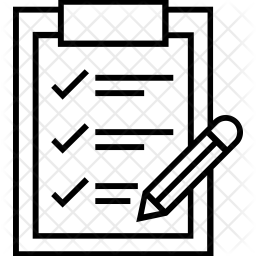 256x256 Project Brief Icon Of Line Style