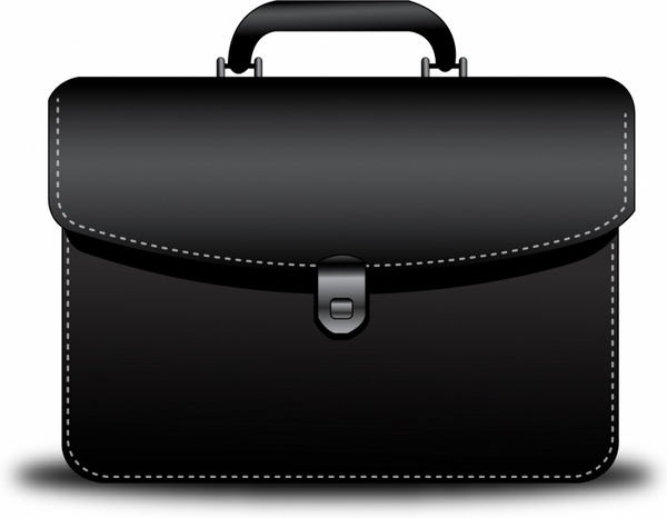 600x466 Briefcase Icon Free Vector In Adobe Illustrator