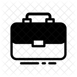 256x256 Briefcase Icon Of Glyph Style