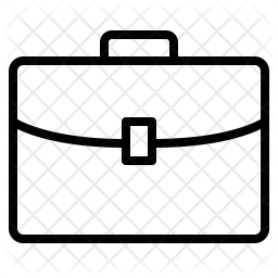 256x256 Briefcase Icon Of Line Style