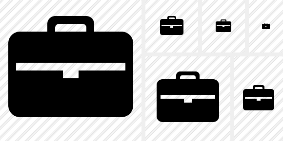 580x290 Briefcase Icon Symbol Black Professional Stock Icon And Free