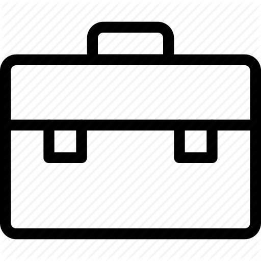 512x512 Bag, Briefcase, Business, Line Icon, Suitcase, Travel Icon