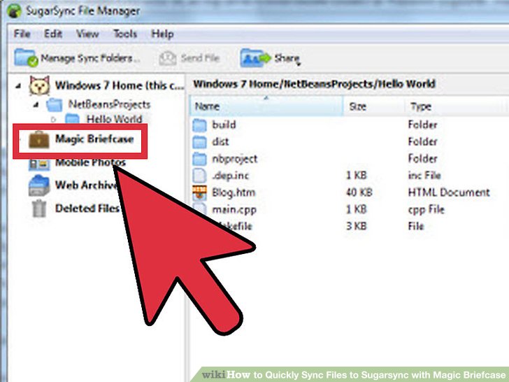 How To Quickly Sync To Sugarsync With Magic Briefcase 728x546 How To Quickly Sync To Sugarsync With Magic Briefcase