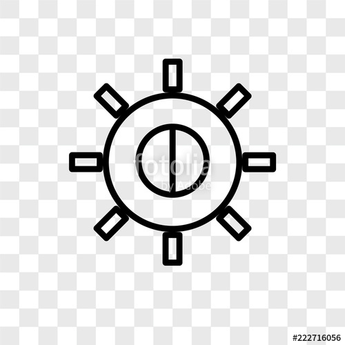 500x500 Brightness Icons Isolated On Transparent Background Modern