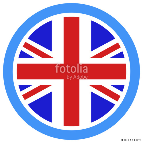 500x500 British Flag Icon Stock Image And Royalty Free Vector